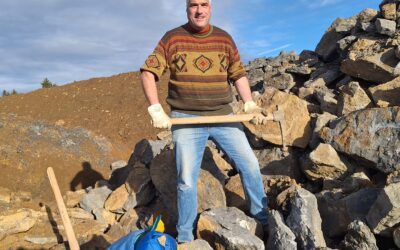 „Bei einem 8 Kilo-Hammer gehen die Blöcke schnell stiften“